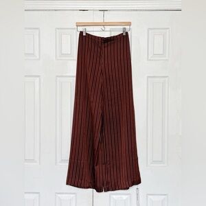 Reformation Norah Wide Leg Satin Pant